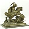 Image 6 : Catholic St. George Dragon Slayer Patron Military Bronze Statue
