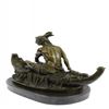 Image 3 : Indian American Native Bronze Statue