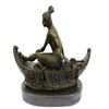 Image 4 : Indian American Native Bronze Statue
