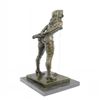 Image 2 : Bondage Girl Bronze on Marble Base Sculpture