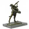 Image 5 : Ballerina Poised Dancer Bronze Sculpture