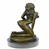 Image 4 : Sexy Woman with Large Breast Bronze Sculpture