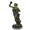 Image 1 : Bacchus Wine God Cellar Bronze Sculpture