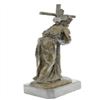 Image 4 : Jesus Christ Stations of the Cross Bronze Sculpture