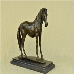 Arabian Horse Racing Bronze Sculpture