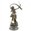 Image 2 : Lady Violinist Bronze Sculpture