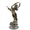 Image 3 : Lady Violinist Bronze Sculpture