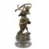 Image 4 : Lady Violinist Bronze Sculpture