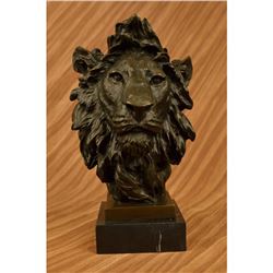 Bust Male LionBronze Sculpture