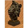 Image 3 : Bust Male LionBronze Sculpture