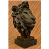 Image 5 : Bust Male LionBronze Sculpture