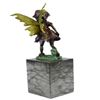 Image 8 : Gold Patina Guardian Butterfly Angel Bronze Figure