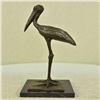 Image 1 : Stork Wildlife Bird Bronze Sculpture