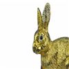 Image 6 : Gold Plexiglases Silver Plated Rabbit Sculpture