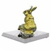 Image 6 : Gold Plexiglases Bunny Sculpture
