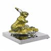 Image 8 : Gold Plexiglases Bunny Sculpture
