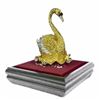 Image 3 : Gold Plexiglases Shaggy Sheep or Ram Sculpture