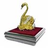 Image 6 : Gold Plexiglases Shaggy Sheep or Ram Sculpture