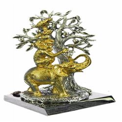 Gold Plexiglases American Eagle Statue