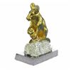 Image 2 : Gold Plexiglases Chinese Fengshui Statue