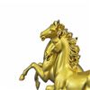 Image 7 : Gold Plexiglases Three Horses Sculpture