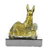 Image 4 : Gold Plexiglases Kind Chinese Zodiac Sculpture