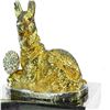 Image 8 : Gold Plexiglases Kind Chinese Zodiac Sculpture