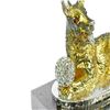 Image 9 : Gold Plexiglases Kind Chinese Zodiac Sculpture
