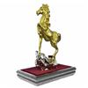 Image 2 : Gold Plexiglases Racing Horse Sculpture