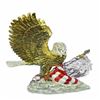Image 3 : Gold Plexiglases American Eagle Sculpture