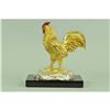 Image 4 : Gold Plexiglases Rooster Sculpture