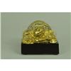 Image 1 : Gold Plexiglases Turtle Business Cardholder