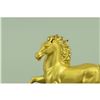 Image 5 : Gold Plexiglases Running Horse Statue