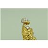 Image 4 : Gold Plexiglases Zodiac Sign Farm Rooster Figure