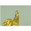 Image 6 : Gold Plexiglases Zodiac Sign Farm Rooster Figure