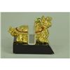 Image 4 : Gold Plexiglases Dragon Tortoise Business Cardholder