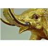 Image 6 : Gold Plexiglases African Elephant Sculpture