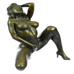 Sexy Erotic Art Bronze Figurine