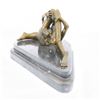 Image 10 : Erotic Bronze Sculpture on Marble Base Statue