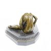 Image 8 : Erotic Bronze Sculpture on Marble Base Statue