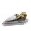 Image 9 : Erotic Bronze Sculpture on Marble Base Statue