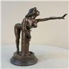 Image 1 : Nude Female Bronze on Marble Base Sculpture