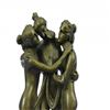 Image 6 : Three Graces Bookend Bronze Sculpture