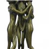 Image 7 : Three Graces Bookend Bronze Sculpture