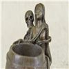 Image 5 : Erotic Skeleton Holding Tightly to a Nude Female Bronze Sculpture