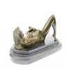 Image 2 : Substantial Stunning Erotic Nude Bronze Statue