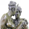 Image 8 : Nude Erotic Nymph With Satyr Bronze Sculpture
