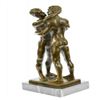 Image 1 : Collector Edition Gay Erotic Art First Kiss Bronze Sculpture