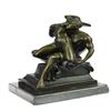 Image 7 : Great Sex Action Bronze Sculpture on Marble Base Statue