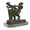 Image 1 : Nude Loving Couple Bronze Sculpture